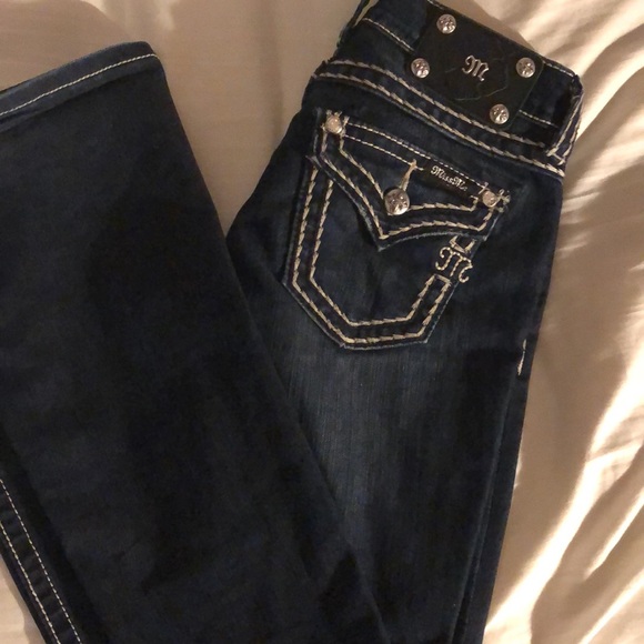 SALE Miss Me Bootcut Jeans size 25 - Picture 6 of 6
